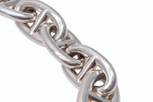 Load image into Gallery viewer, 新品未使用 HERMES エルメス シェーヌダンクルGM ブレスレット 重量約98.5g Ag925刻印 10リンク シルバ−925 中古 4b004016