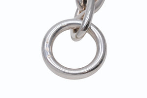 新品未使用 HERMES エルメス シェーヌダンクルGM ブレスレット 重量約98.5g Ag925刻印 10リンク シルバ−925 中古 4b004016