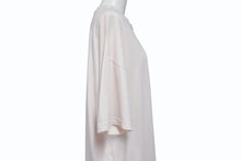 Load image into Gallery viewer, MARNI マルニ 半袖Ｔシャツ ロング丈 ワンピース 重ね着 S22763 テスート ピンク グレー サイズ46 美品 中古 4b004528