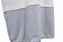 Load image into Gallery viewer, MARNI マルニ 半袖Ｔシャツ ロング丈 ワンピース 重ね着 S22763 テスート ピンク グレー サイズ46 美品 中古 4b004528
