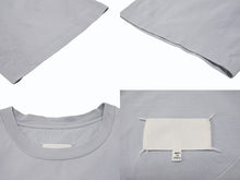 Load image into Gallery viewer, Maison Martin Margiela メゾンマルタンマルジェラ 半袖Tシャツ カットソー カレンダーロゴ ブルー サイズ48 美品 中古 4b004529