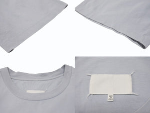 Maison Martin Margiela メゾンマルタンマルジェラ 半袖Tシャツ カットソー カレンダーロゴ ブルー サイズ48 美品 中古 4b004529