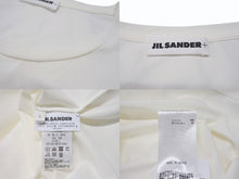 Load image into Gallery viewer, JIL SANDER PLUS ジルサンダー プラス 長袖Tシャツ 無地 KK PM ZI 0502 コットン ポリウレタン ホワイト サイズL 美品 中古 4b004531