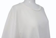 Load image into Gallery viewer, JIL SANDER PLUS ジルサンダー プラス 長袖Tシャツ 無地 KK PM ZI 0502 コットン ポリウレタン ホワイト サイズL 美品 中古 4b004531