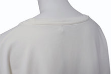 Load image into Gallery viewer, JIL SANDER PLUS ジルサンダー プラス 長袖Tシャツ 無地 KK PM ZI 0502 コットン ポリウレタン ホワイト サイズL 美品 中古 4b004531