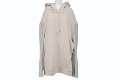 MAISON MARGIELA メゾンマルジェラ SWEATSHIRT パーカー S25596 イタリア製 コットン ポリエステル ベージュ サイズM 美品 中古 4b004533