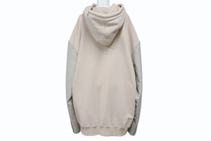 MAISON MARGIELA メゾンマルジェラ SWEATSHIRT パーカー S25596 イタリア製 コットン ポリエステル ベージュ サイズM 美品 中古 4b004533