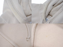 Load image into Gallery viewer, MAISON MARGIELA メゾンマルジェラ SWEATSHIRT パーカー S25596 イタリア製 コットン ポリエステル ベージュ サイズM 美品 中古 4b004533