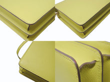 Load image into Gallery viewer, 新品同様 HERMES エルメス ショルダーバッグ サックロウリスミニ ヴォーガリバー イエロー ゴールド金具 Y刻印 4b004820