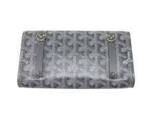 Load image into Gallery viewer, 新品未使用 GOYARD ゴヤール モンテカルロ ミニケース ミニバッグ ゴヤールディンキャンバス ヴォーゼルカーフスキン グレー 中古 4b004898