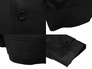 Christian Dior クリスチャンディオール レザージャケット レザーコート ブラック ラムスキン 美品 中古 4b005833 