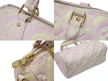 Load image into Gallery viewer, 極美品 LOUIS VUITTON ルイヴィトン モノグラム アンプラント 2WAYバッグ ナノ スピーディ M81508 レザー 中古 4b006064