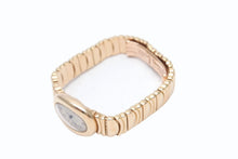 Load image into Gallery viewer, 極美品 CARTIER カルティエ BAIGNOIRE MINI ミニ ベニュワール 腕時計 W15109D8 重量約66.0g 金無垢 白文字盤 防水ケース クォーツ 中古 4b006172