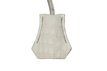 Load image into Gallery viewer, 未使用品 HERMES エルメス クロシェット カデナ キー セット ニロティカス ヒマラヤ シルバー金具 中古 4b006284