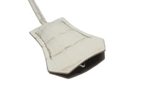 Load image into Gallery viewer, 未使用品 HERMES エルメス クロシェット カデナ キー セット ニロティカス ヒマラヤ シルバー金具 中古 4b006284