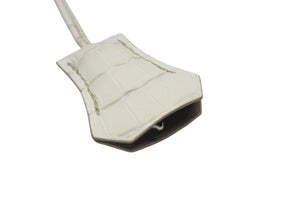 未使用品 HERMES エルメス クロシェット カデナ キー セット ニロティカス ヒマラヤ シルバー金具 中古 4b006284