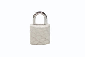未使用品 HERMES エルメス クロシェット カデナ キー セット ニロティカス ヒマラヤ シルバー金具 中古 4b006284