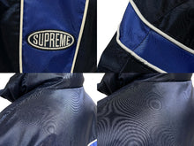 画像をギャラリービューアに読み込む, SUPREME シュプリーム Stripe Puffer Jacket ストライプ パファージャケット サイズL 23SS ナイロン プリマロフト ストレート 美品 中古 4c057719 