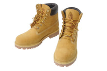 Load image into Gallery viewer, LOUIS VUITTON ルイ・ヴィトン ティンバーランド ブーツ ブラウン レザー 6 1/2 ゴールド金具 Sランク 4c067927lv