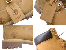 Load image into Gallery viewer, LOUIS VUITTON ルイ・ヴィトン ティンバーランド ブーツ ブラウン レザー 6 1/2 ゴールド金具 Sランク 4c067927lv