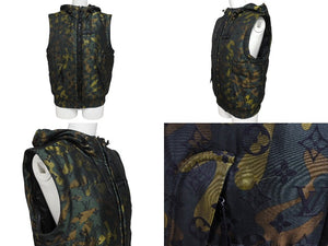 Louis Vuitton ルイヴィトン 2 way camo puffer jacket 2ウェイカモフラージュパファージャケット 美品 中古 4c070289