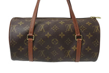 Load image into Gallery viewer, LOUIS VUITTON ルイヴィトン モノグラム パピヨン26 旧型 ハンドバッグ ブラウン ゴールド金具 M51386 美品 中古 4c070591