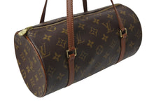 Load image into Gallery viewer, LOUIS VUITTON ルイヴィトン モノグラム パピヨン26 旧型 ハンドバッグ ブラウン ゴールド金具 M51386 美品 中古 4c070591