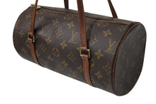 Load image into Gallery viewer, LOUIS VUITTON ルイヴィトン モノグラム パピヨン26 旧型 ハンドバッグ ブラウン ゴールド金具 M51386 美品 中古 4c070591