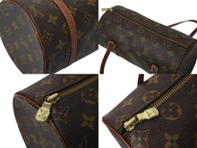 Load image into Gallery viewer, LOUIS VUITTON ルイヴィトン モノグラム パピヨン26 旧型 ハンドバッグ ブラウン ゴールド金具 M51386 美品 中古 4c070591