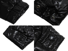 Load image into Gallery viewer, MONCLER モンクレール BRANSON ブランソン ダウンジャケット 020914135550 サイズ4 ブラック ナイロン 美品 中古 4c071524