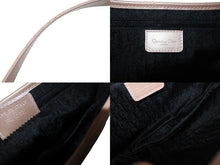 Load image into Gallery viewer, Christian Dior クリスチャンディオール サドルバッグ ワンショルダーバッグ RU1002 グレー ピンク デニム パテントレザー 美品 中古 4c075681