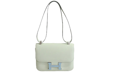 新品未使用 HERMES エルメス ショルダーバッグ コンスタンス 24 ヴェールフィズ エプソン W刻印 中古 4c075837