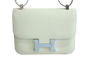 新品未使用 HERMES エルメス ショルダーバッグ コンスタンス 24 ヴェールフィズ エプソン W刻印 中古 4c075837