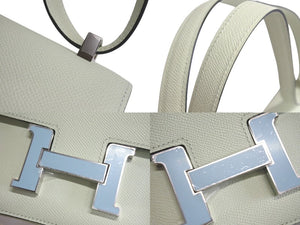 新品未使用 HERMES エルメス ショルダーバッグ コンスタンス 24 ヴェールフィズ エプソン W刻印 中古 4c075837