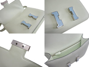 新品未使用 HERMES エルメス ショルダーバッグ コンスタンス 24 ヴェールフィズ エプソン W刻印 中古 4c075837