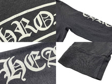 Load image into Gallery viewer, CHROME HEARTS クロムハーツ ホースシュープリント ジップアップフーディー パーカー サイズL ダガージップ グレー 美品 中古 4c076031