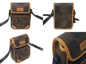 LOUISVUITTON ルイヴィトン アマゾン メッセンジャーショルダーバッグ N40357 ダミエジャイアント NIGO LVスクエアード 美品 中古 4c076033