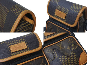 LOUISVUITTON ルイヴィトン アマゾン メッセンジャーショルダーバッグ N40357 ダミエジャイアント NIGO LVスクエアード 美品 中古 4c076033