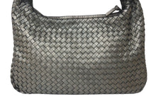 Load image into Gallery viewer, BOTTEGA VENETA ボッテガヴェネタ ホーボー イントレチャート ワンショルダーバッグ 115653 メタリックゴールド 美品 中古 4c076250
