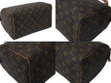 Load image into Gallery viewer, LOUIS VUITTON ルイヴィトン スピーディ25 ハンドバッグ M41109 モノグラム PVC レザー ゴールド金具 ブラウン 美品 中古 4c076290