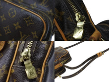 Load image into Gallery viewer, LOUIS VUITTON ルイヴィトン アマゾン ショルダーバッグ モノグラム M45236 ブラウン ゴールド金具 美品 中古 4b004672