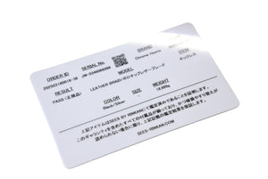 CHROME HEARTS クロムハーツ ボロチップ レザーブレード ネックレス 全長約100cm 重量約19.0g シルバー925 レザー 美品 中古 4b000001