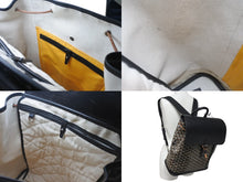 Load image into Gallery viewer, GOYARD ゴヤール アルパン バックパックMM リュック ALPIN2MMLTY01CL01P ブラック PVC レザー シルバー金具 美品 中古 4b000005