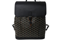 Load image into Gallery viewer, GOYARD ゴヤール アルパン バックパックMM リュック ALPIN2MMLTY01CL01P ブラック PVC レザー シルバー金具 美品 中古 4b000005