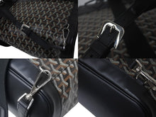 Load image into Gallery viewer, GOYARD ゴヤール アルパン バックパックMM リュック ALPIN2MMLTY01CL01P ブラック PVC レザー シルバー金具 美品 中古 4b000005
