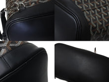 Load image into Gallery viewer, GOYARD ゴヤール アルパン バックパックMM リュック ALPIN2MMLTY01CL01P ブラック PVC レザー シルバー金具 美品 中古 4b000005
