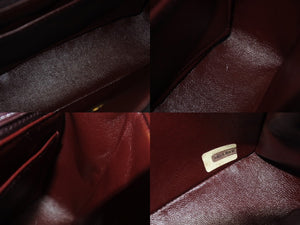 CHANEL シャネル ミニマトラッセ18 チェーンショルダーバッグ ラムスキン ブラック 1番台 中古 4b000011