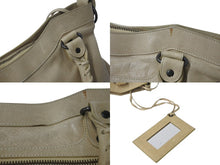 Load image into Gallery viewer, BALENCIAGA バレンシアガ ザ ファースト ハンドバッグ ショルダーバッグ 103208 2WAY レザーベージュ 美品 中古 4b000016