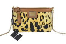 Load image into Gallery viewer, 新品同様 DOLCE &amp; GABBANA ドルチェアンドガッバーナ チェーンショルダーバッグ アクセサリーポーチ レオパード柄 BB4506A49321 中古 4b000017