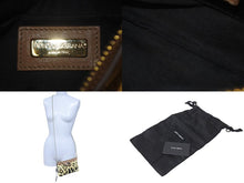 Load image into Gallery viewer, 新品同様 DOLCE &amp; GABBANA ドルチェアンドガッバーナ チェーンショルダーバッグ アクセサリーポーチ レオパード柄 BB4506A49321 中古 4b000017